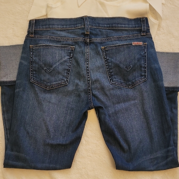 Hudson Jeans Women's Skinny Jeans - Dark Blue - Picture 6 of 8